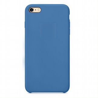 Чехол-накладка для iPhone 66S (4.7) silicone case синий (3)