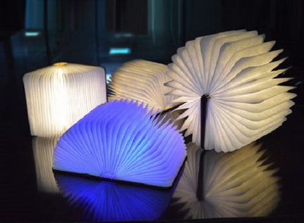 Светодиодный светильник в виде книги 