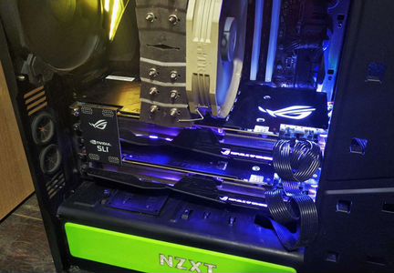 Asus strix GTX1080 две обмен/продажа