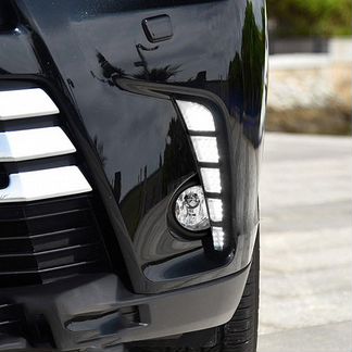 Дхо ходовые огни Тойота Хайлендер 3 2016-19 мод-1