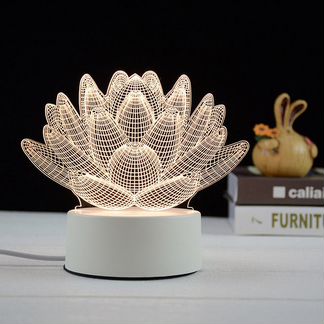 3-D ночник/светильник Растение