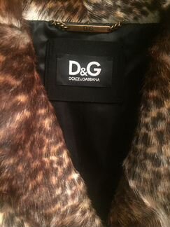 Меховое пальто Dolce Gabbana оригинал