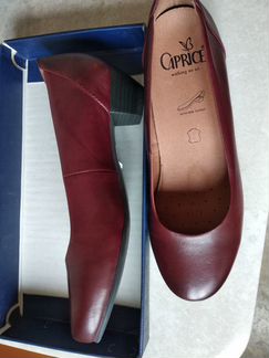 Туфли бордо Caprice р 37,5 новые