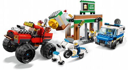 Lego City 60245 Police Monster Truck Heist (новый)