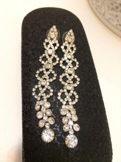 Красивые серьги бижутерия