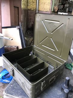 Ящик армейский стальной 1981 года