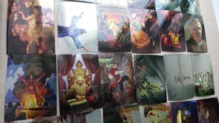 Коллекционные карточки, с иллюстрациями фэнтези