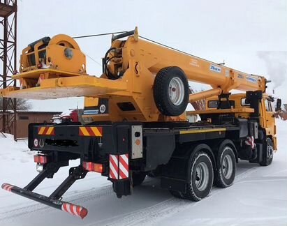 Автокран Клинцы г/п 25т, услуги аренды