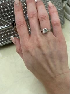 Кольцо золото бриллианты