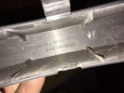 Накладка петли багажника Subaru Legacy BL5