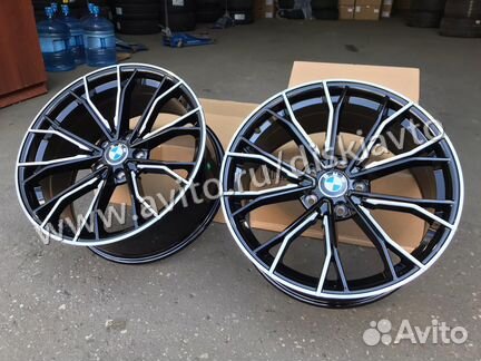 Диски BMW style R19 5-120 разноширокие для BMW F10