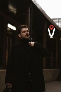 Пальто Tailored из шерсти mango man