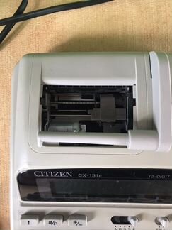 Печатающий калькулятор citizen cx-131ll