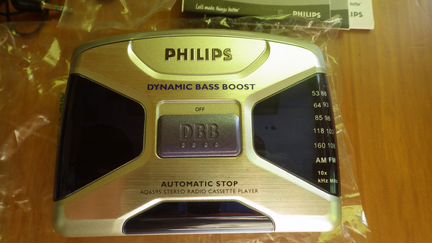 Новый кассетный плеер Philips AQ6595