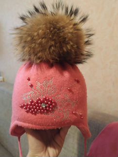 Комплект шапка, шарф