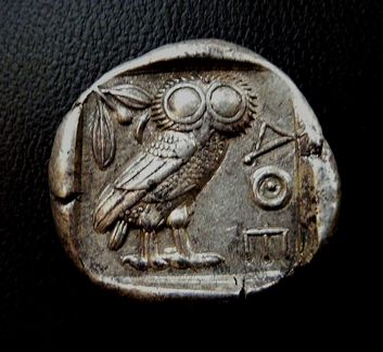 Антика. Греция. Аттика. Афины. Тетрадрахма