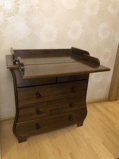 Детский комод гандулян с пеленальным столиком +кро