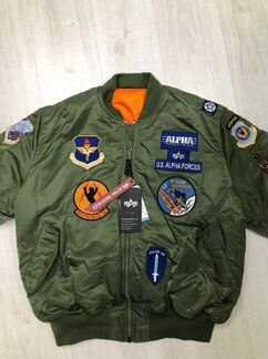 Куртка бомбер Alpha Industries MA-1 Squadron