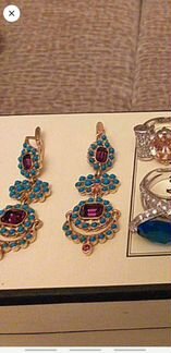Серьги с подвеской