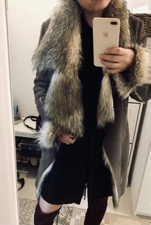 Дубленка Zara 42-44 р