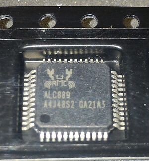 Новый звуковой чип Realtek ALC889 7.1 + 2 канал HD