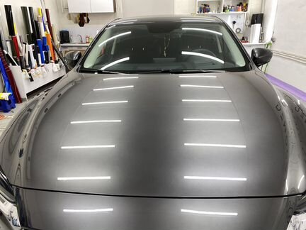 Оклейка авто антигравийной пленкой suntek