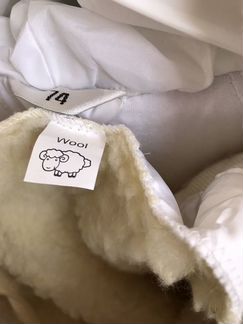 Комбинезон трансформер зимний с овчиной р.74