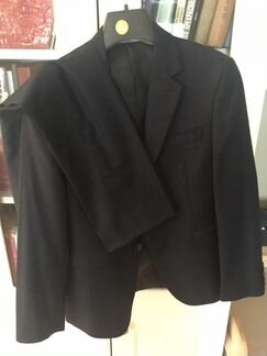 Школьный костюм + белая рубашка с запонками, 7-8 л