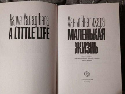 Книга Маленькая Жизнь