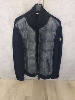 Шерстяной пуховик Moncler 48 M
