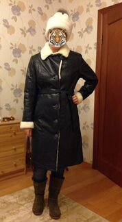 Дубленка (кожаное пальто) Vito Ponti, суперцена