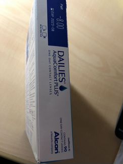 Однодневные контактные линзы Dailies Aqua Comfort