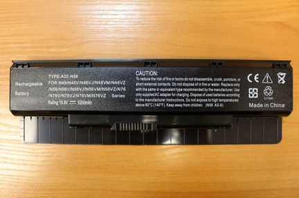Аккумулятор для ноутбука Asus N46