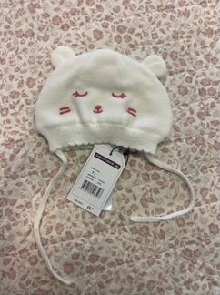 Шапка и шарф для девочки оригинал