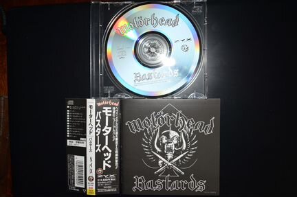 Motorhead-Bastards tecx 25664 obi 1-st pr cd japan