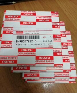 Кольца поршневые STD 4JJ1 Исузу 3.0 8980572220test