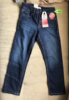 Новые джинсы Levis оригинал 511 slim рост до 130