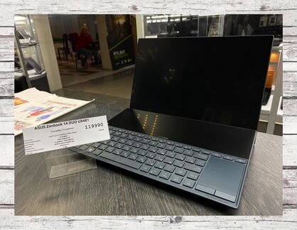 Новый Asus Zenbook 14 DUO UX481 i7 Два сенсорных д