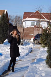 Дубленка женская