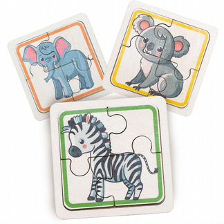 Деревянные пазлы / детские пазлы