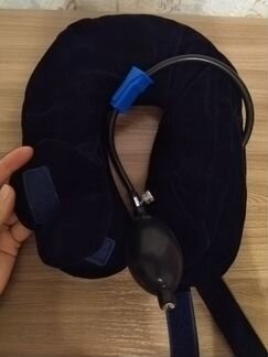 Подушка ортопедическая надувная для шеи