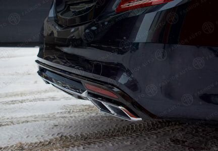 Вставка в задний диффузор mercedes s 222 w 222