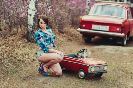 Прокат педальных машинок СССР