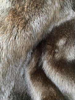 Норковая шуба мех град с капюшоном