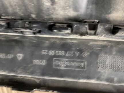 Юбка заднего бампера Mercedes W217 S 217