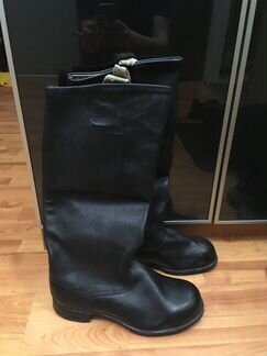 Сапоги офицерские кожаные