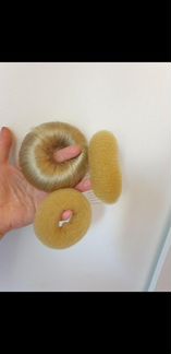 Бублик пончик кружок для волос аксессуары пучка