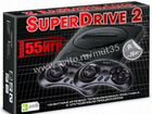 Сега Sega Super Drive 2 Classic (55-in-1) Black