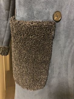 Дубленка из искусственной замши