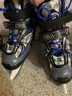 Коньки Fila раздвижные 32-35